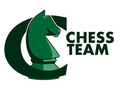 Chess Team Logo branding chess green illustration knight knights logo team vector