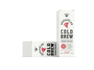 Cold Brew Packaging Mockup brew cold mockup packaging