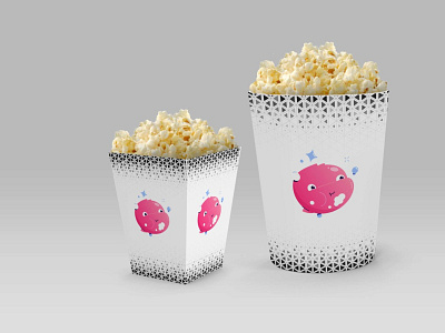 Movie Snack Packaging Mockup mockup movie packaging snack