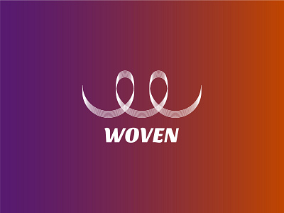 woven logo branding communication connecting dailylogo dailylogochallenge design elements graphic design identity logo people socialmedia vector wire woven