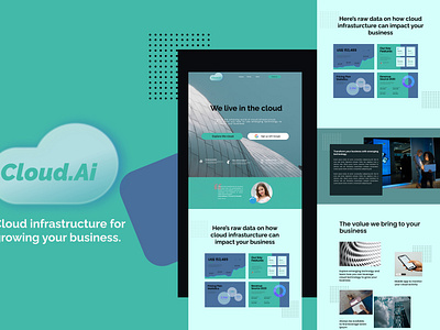 Cloud.AI Landing Page Design