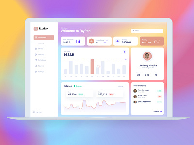 PayPar Dashboard Design