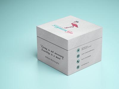 Travel Company Branding branding contrast design gift box student project