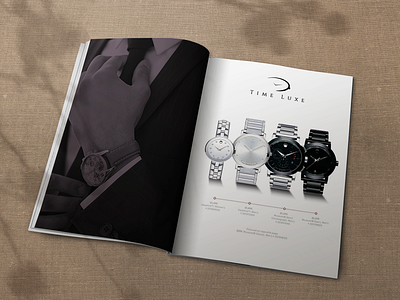 Magazine branding graphic design logo magazine
