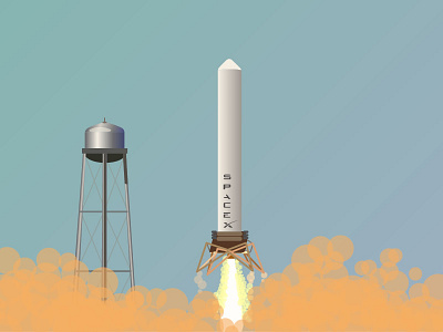 Space X rocket