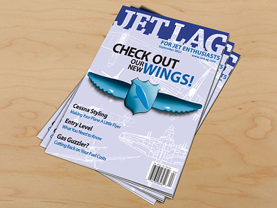 JetLag Magazine Cover biomimicry design graphic design layout magazine publication
