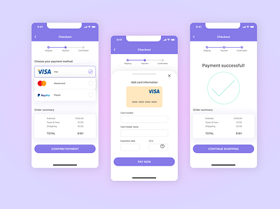 Daily UI #002 Credit Card Checkout dailychallenge design ui