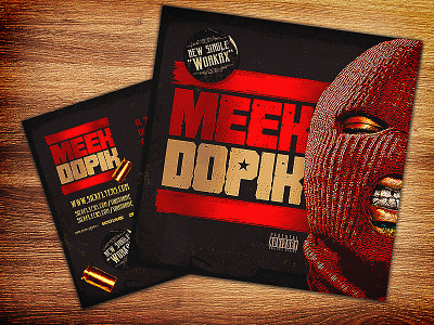 Mixtape Cover Template PSD by Industrykidz on Dribbble