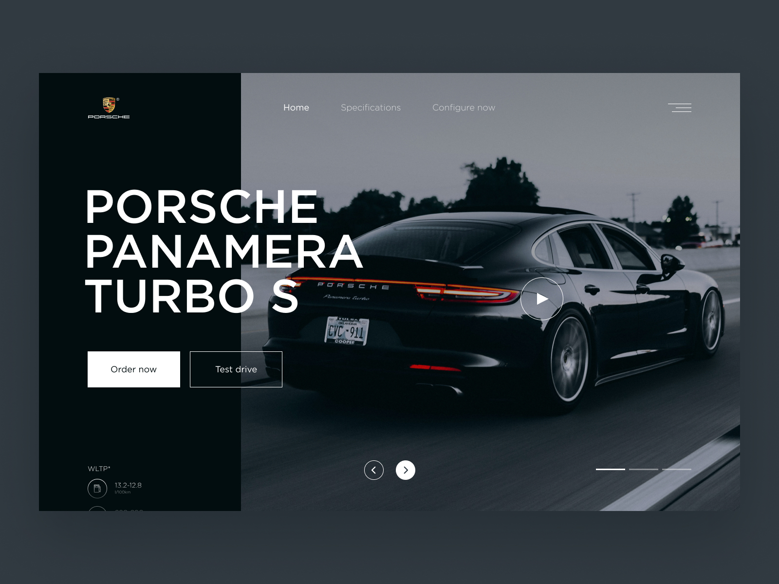 Shot for a sports car by Julie Rybakova on Dribbble