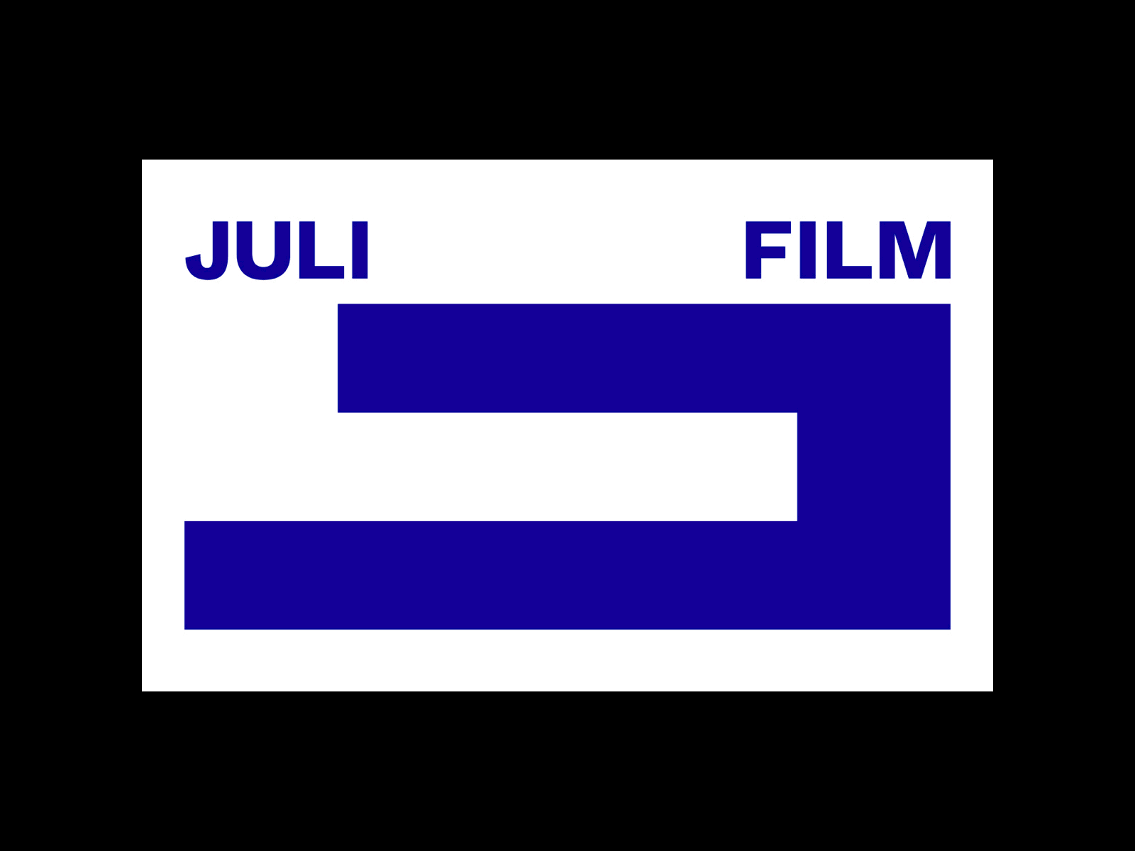 Juli Film branding clean minimal portfolio ui webdesign website