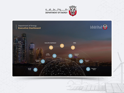 Executive Dashboard Department of Energy Abu Dhabi abu dhabi dashboard dashboard app department of energy energy uae ui ux web design