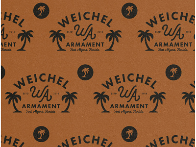 Weichel Badge apparel badge brand branding design illustration logo logo design