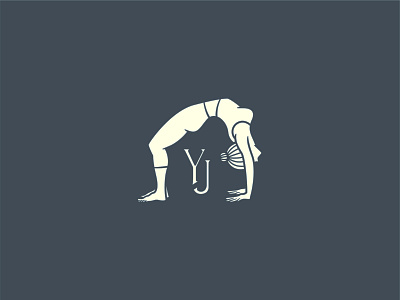 Yoga Joint Illustration apparel badge brand branding design fitness gym illustration joint logo logo design vector weed yoga