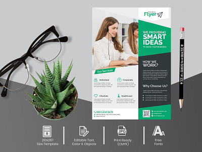 Smart idea marketing agency flyer design banner design branding design brochure brochure design corporate flyer flyer design flyer template graphic design professional design professional flyer real estate flyer