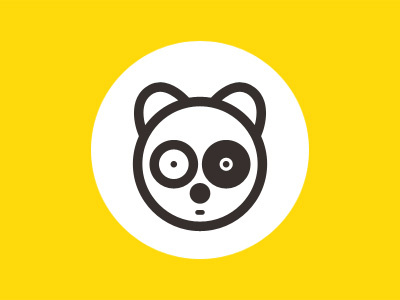 Panda bear illustration illustrator linework minimal minimalistic panda
