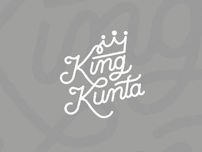 King Kunta crown handlettering kendrick lamar king kunta lettering mike polak typography