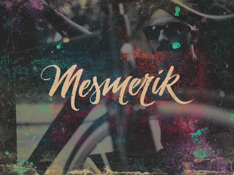 Mesmerik brushpen calligraphy typography mikepolak handwritten handlettering lettering