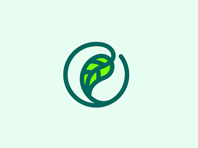 Leaf logo branding logo