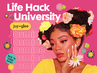 Joy+Glee Life Hack series with Jasmine Brown