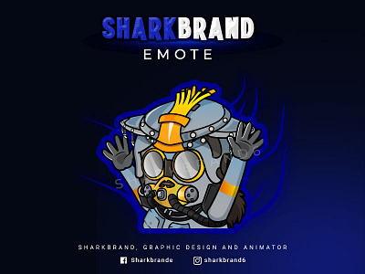 MASTER OF THE HUNT SKIN design emotes illustration logo