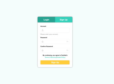 Daily UI Challenge 001 (Sign up flow) dailyui design figma signup ui ux web