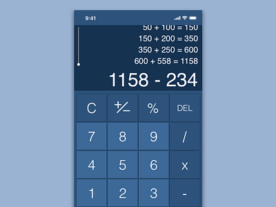 Daily UI Challenge 004 (Calculator) calculator dailyui design figma ui ux