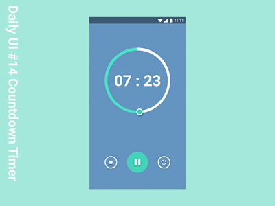 Daily UI Challenge 014 (Countdown Timer)