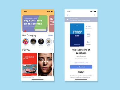 Daily UI Challenge 074 (Download App)