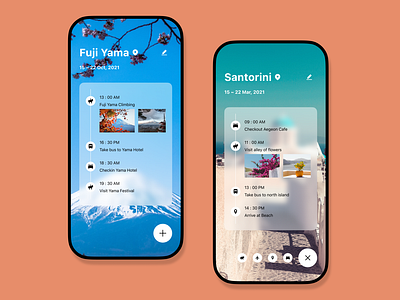 Daily UI Challenge 079 (Itinerary)