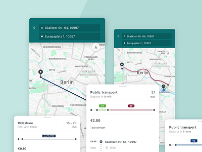 rideshare + public transportation android app ios iphone x maps mobility public transportation rideshare ui ux