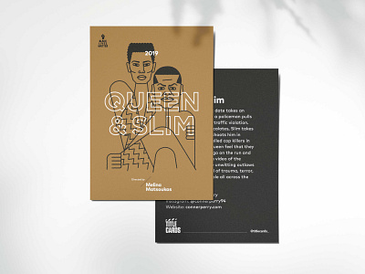 Queen & Slim – Art Print #BlackLivesMatter art print black art black cinema black lives matter blacklivesmatter blm cinephile daniel kaluuya film art film poster illustration jodie turner smith lena waithe melina matsoukas movie art police brutality queen and slim