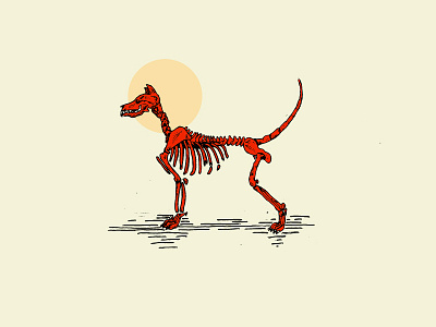 Skeleton hound