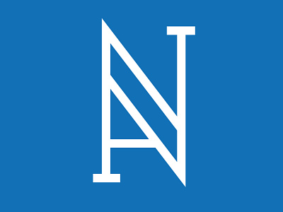N+A design logo typography