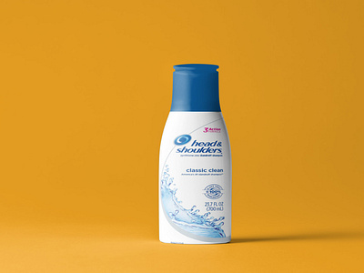 Shampoo Bottle Label Mockup bottlee label mockup shampoo