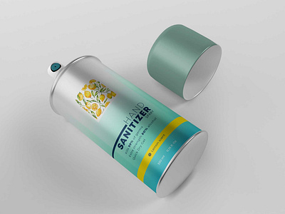 Sanitizer Air Spray Mockup