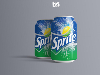 Cold Drink Can Mockup