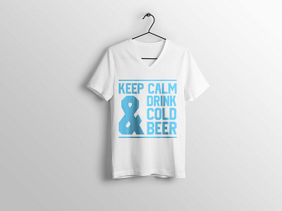 Cold Beer T-Shirt Design