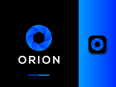 Orion Crypto Branding modern logo