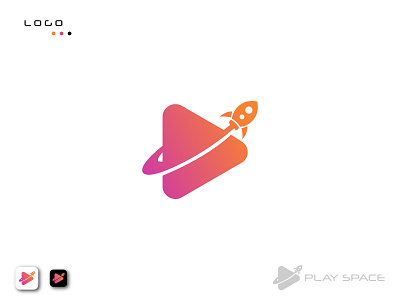 Play space | Modern Minimalist Logo | Logo folio