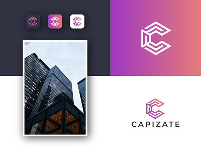 Capizate | Modern Logo And Branding | Logo folio abstract design agency app logo brand identity branding c letter logo c logo creative logo flat logo geometric logo gradient logo logo and branding logo design minimal logo minimalist logo modern logo popular logo property logo real estate logo technology logo