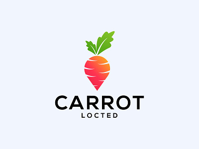 Carrot Located | Modern Logo And Branding | Logo folio