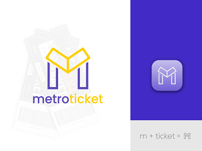 M + Ticket Logo Concept brand identity branding creative logo flat logo fly logo gradient logo holiday logo and branding logo design m logo m ticket logo minimal logo minimalist logo modern logo ticket logo top logo design travel logo ui vactor