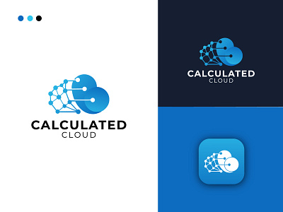 Cloud Tech modern Logo design and branding