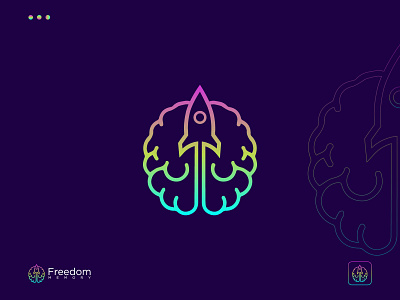 Brain space Logo and branding