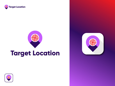 Location modern logo and branding