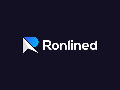 Ronlined News Agency Logo Design, Modern Logo, Logo Design
