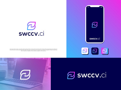 Swccv.ci bitcoin blockchain brand identity branding creative logo crypto fintech high tech logo design modern logo saas tech startup technology