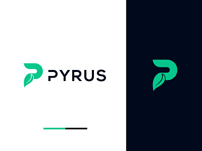 Pyrus logo agency app logo brand identity branding creative logo digital flat logo gradient logo letter p lettering logo and branding logo design marketing minimal logo minimalist logo modern logo natural logo p leaf p logo planet