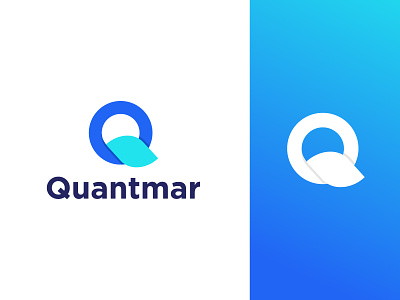 Quantmar Logo ( Q + Leaf )
