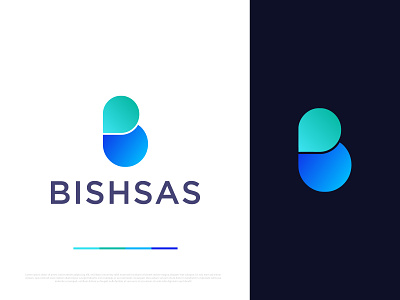 Bishsas logo, b letter logo